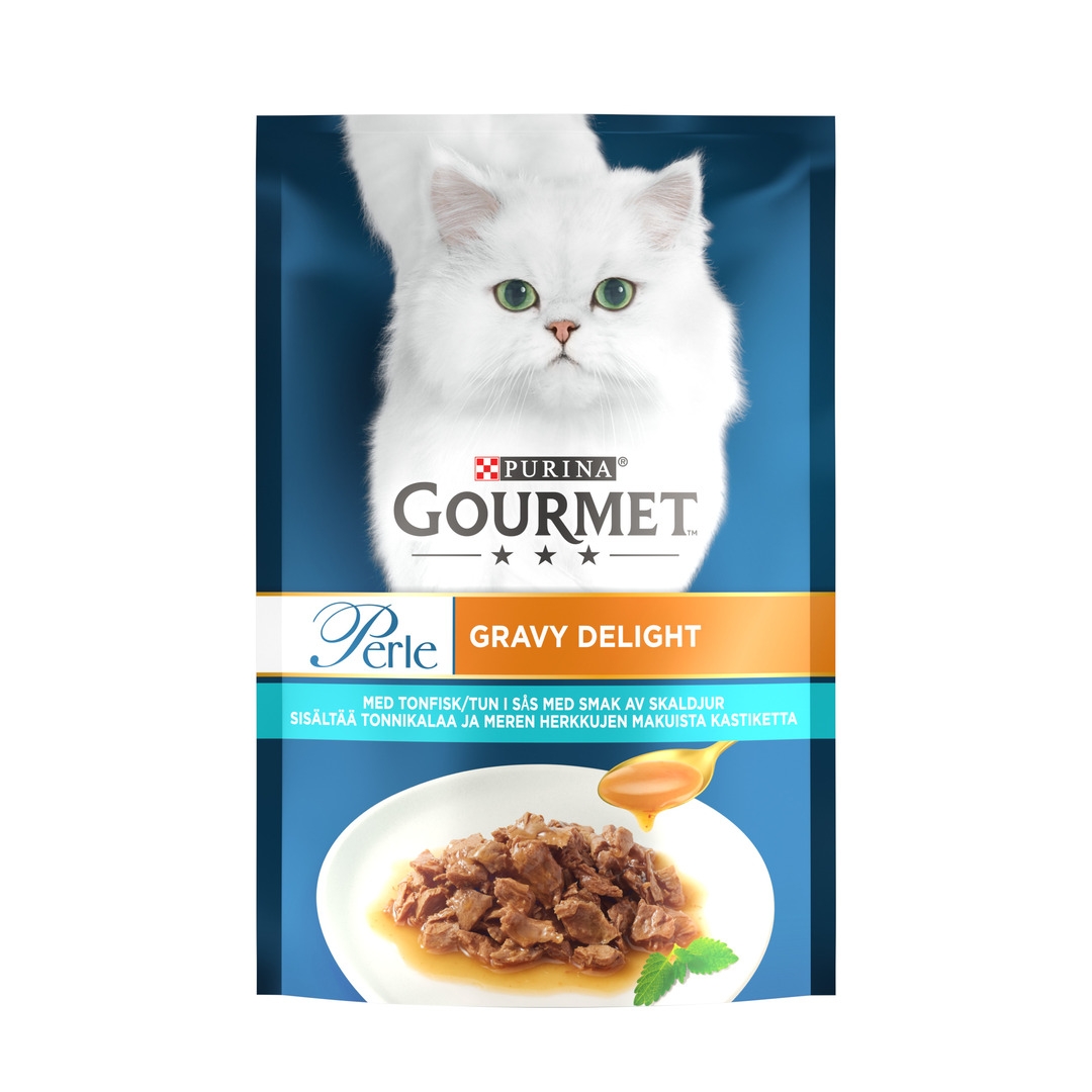 GOURMET® Perle Gravy Delight med Tunfisk Purina